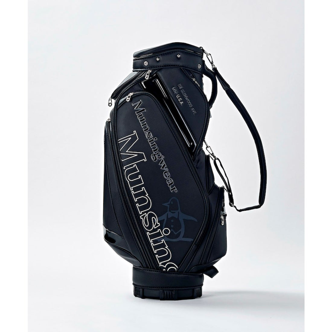 MUNSINGWEAR スポーティデザインキャディバッグ(3.7kg/9.5型/6分割/47