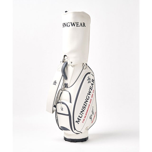 Munsingwear キャディバッグセット ホワイト・ピンク Munsingwear