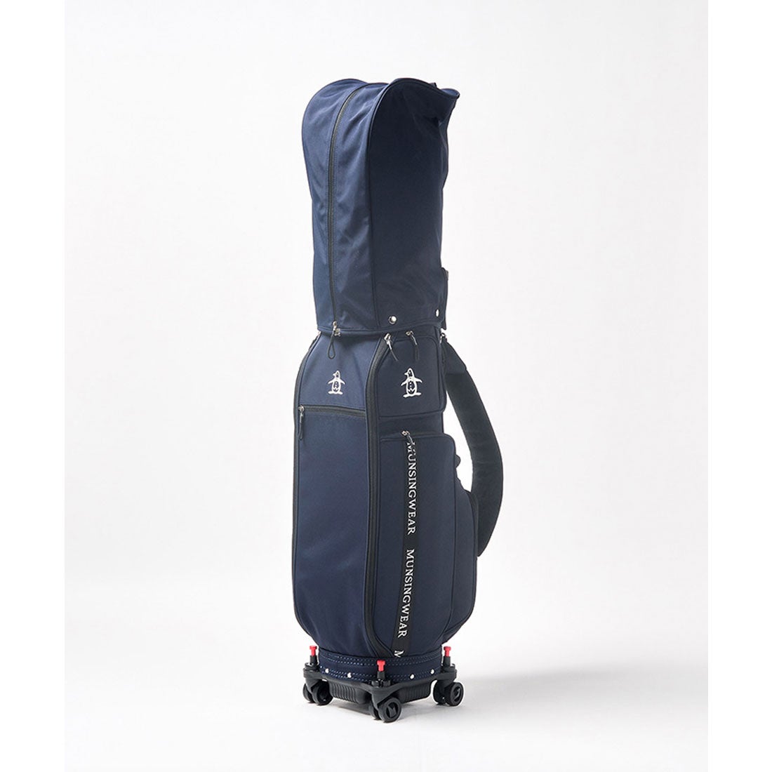 MUNSINGWEAR キャスター付きキャディバッグ -デサントストア-DESCENTE