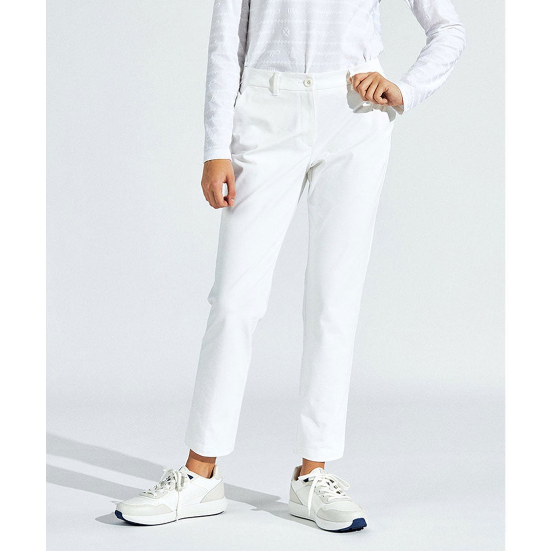 マンシングウェア MUNSINGWEAR 【MUNSINGWEAR's White】パンツ 9分丈