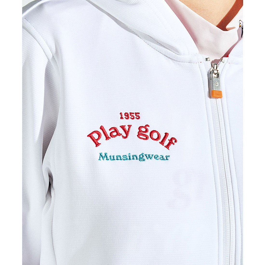 マンシングウェア MUNSINGWEAR 2WAY ストレッチ Wフェイス 前開き