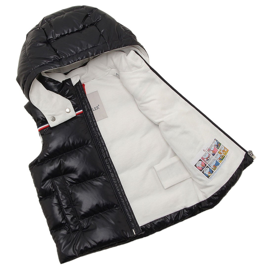 モンクレール MONCLER ベビー服 子供服 ダウンベスト ネイビー ベビー