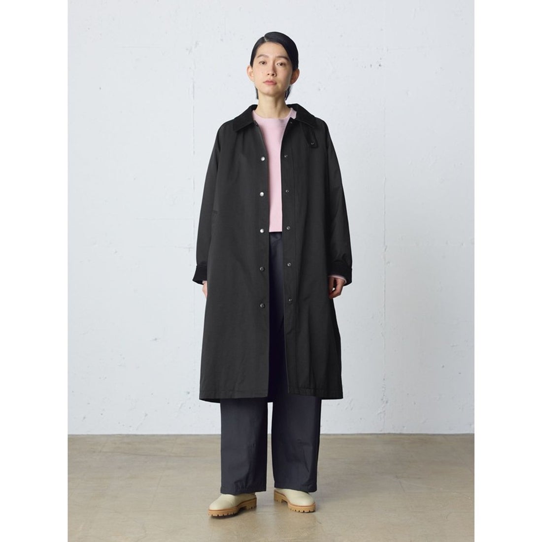 ミディウミ MidiUmi MidiUmi パッドハンティングロングコート