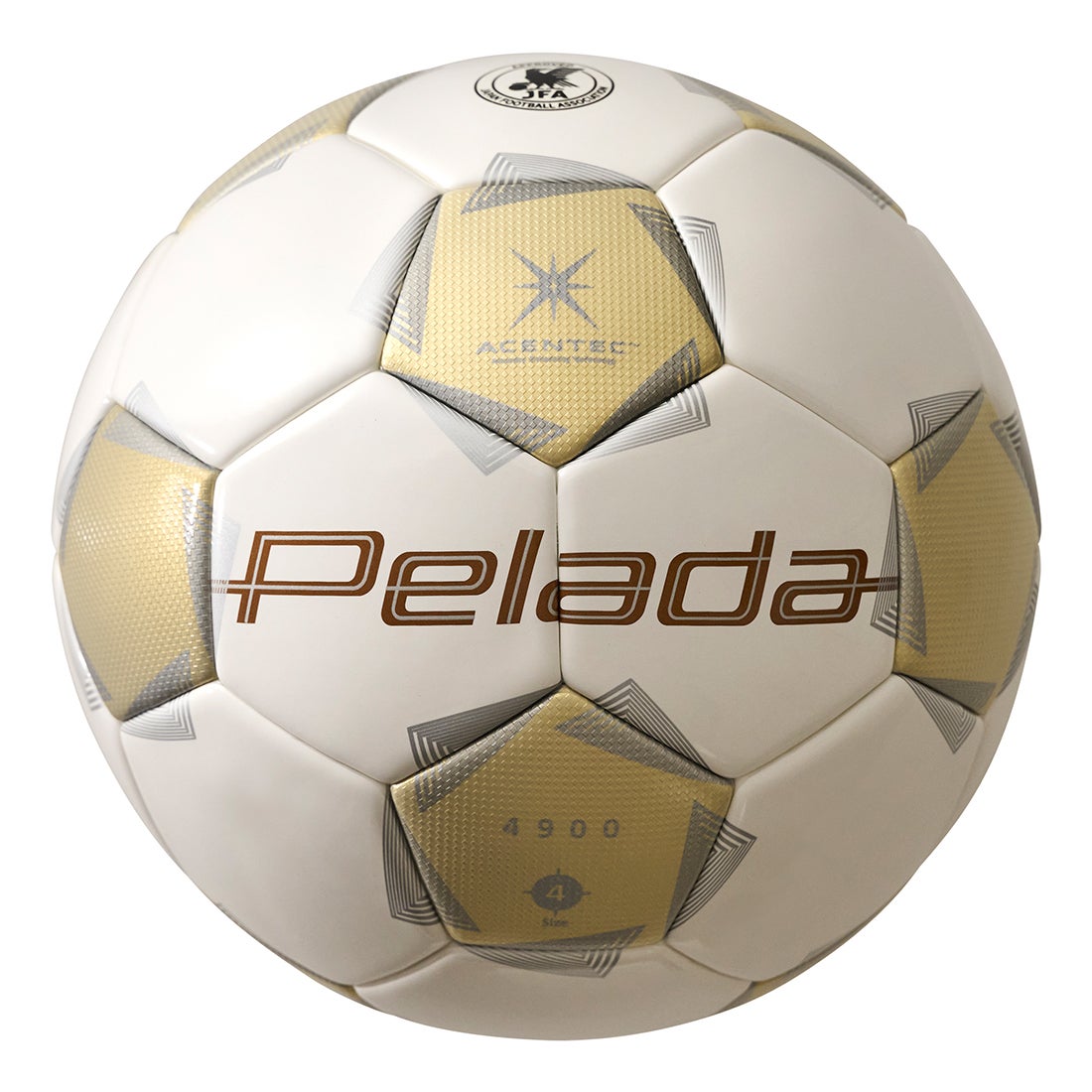 molten モルテン ペレーダ4900土グラウンド用 4号球(ホワイト×ゴールド