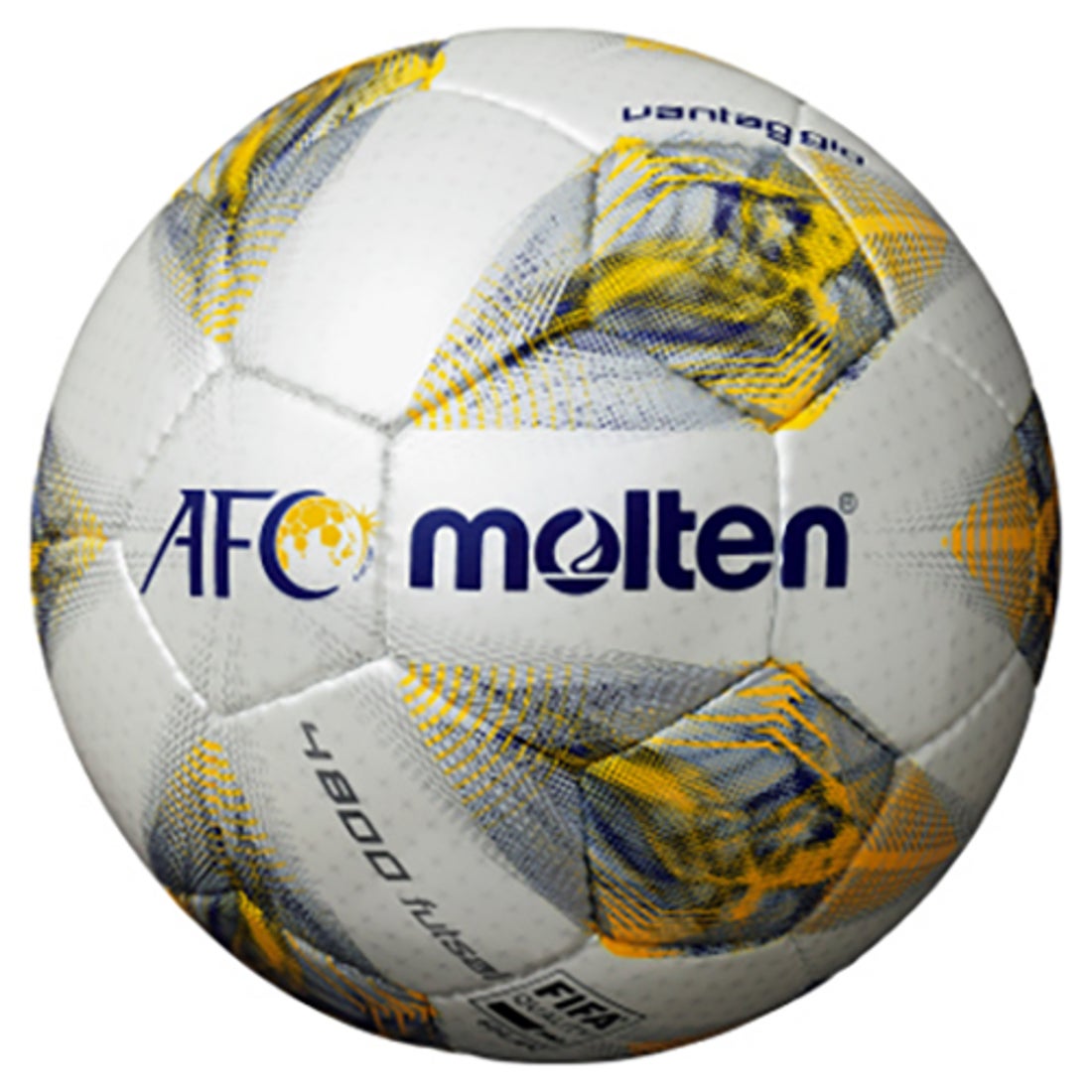 molten モルテン AFC フットサル試合球 4号球(ホワイト×イエロー