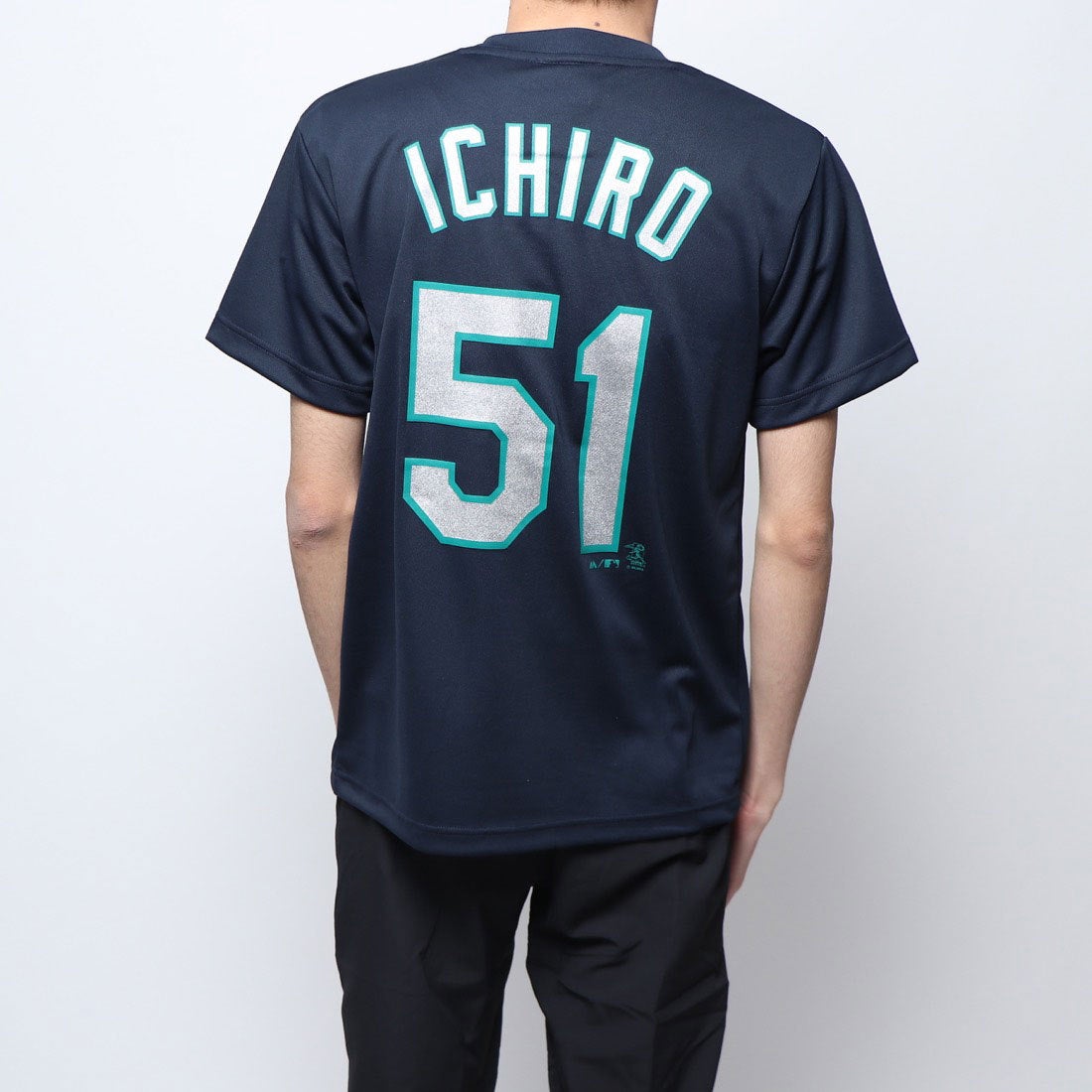 マジェスティック MAJESTIC 野球 半袖Tシャツ マリナーズイチロー T