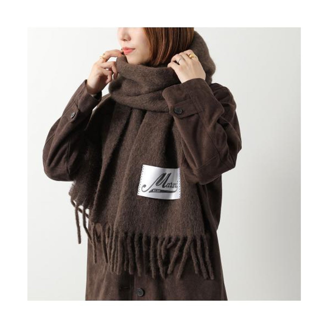 マルニ MARNI MARNI マフラー SCMC0059Y0 UTW918 ストール （00N42