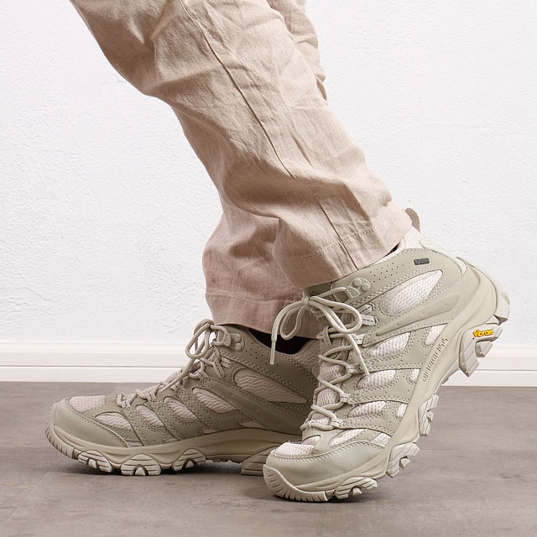 メレル MERRELL M MOAB 3 SYNTHETIC MID GORE-TEX BIRCH/BIRCH