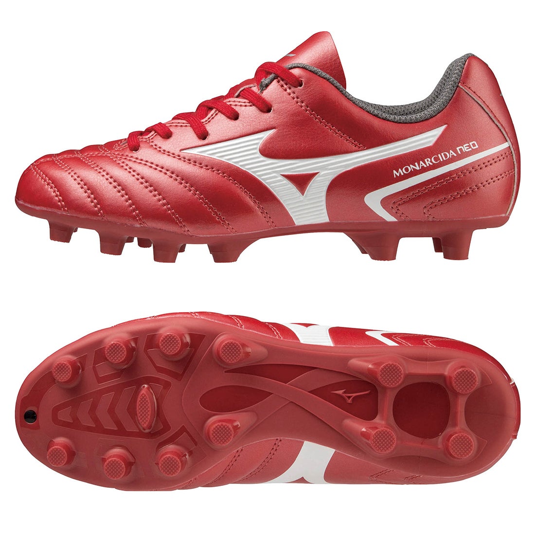 MIZUNO ミズノ モナルシーダ NEO 2 SELECT ジュニア(レッド×ホワイト