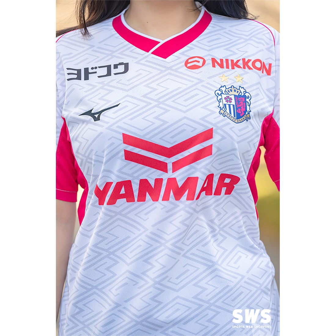 MIZUNO セレッソ大阪 2025 ユニフォーム アウェイ 半袖 レプリカ