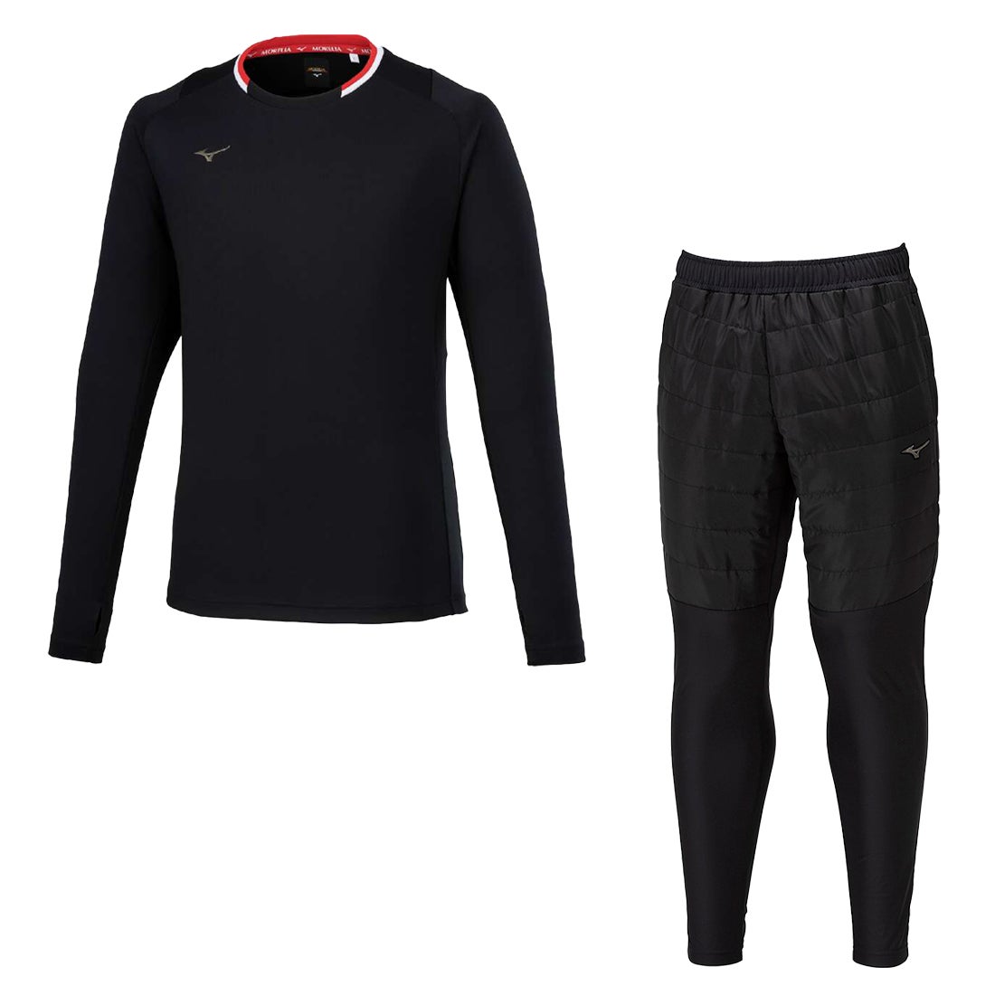 MIZUNO ミズノ MORELIA 長袖フィールドシャツ&ハイブリッド