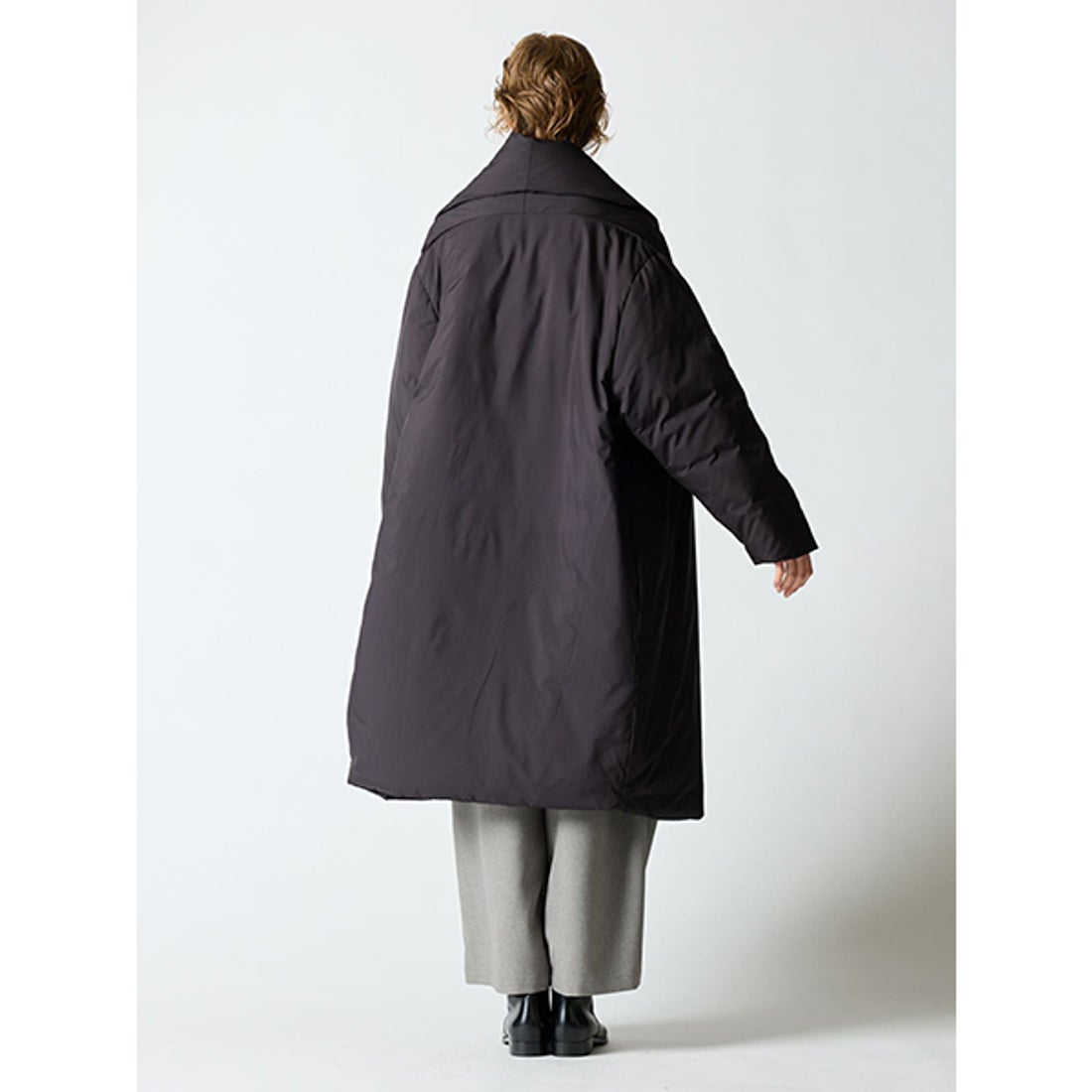 ミズイロインド mizuiro ind mizuiro ind ドレープロングダウン