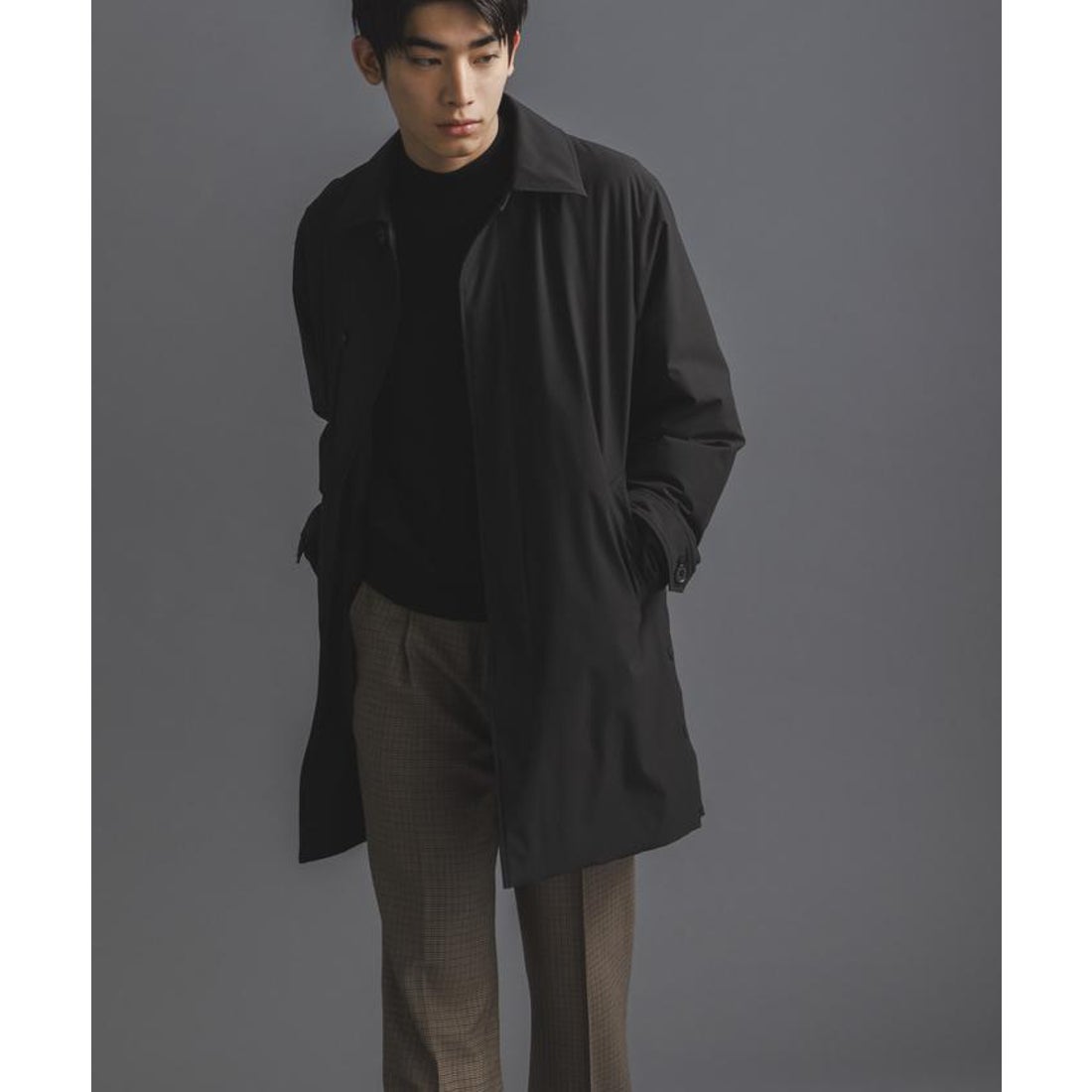 ナノ・ユニバース NANO universe 「西川ダウン（R）」ステンカラー