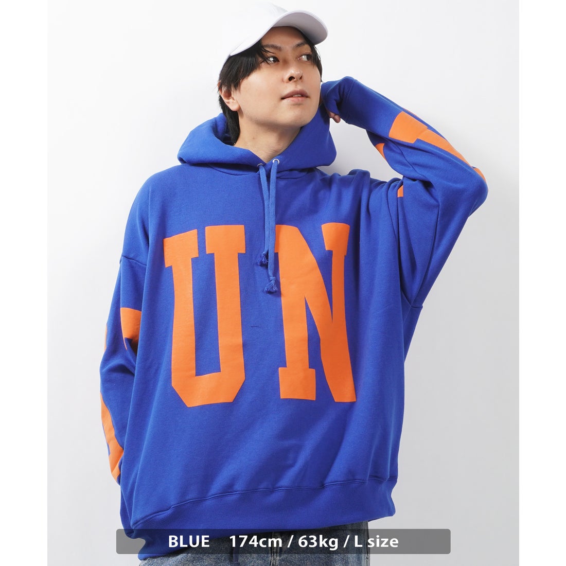 8yards ハチヤーズ フーディ オレンジ L 【公式通販】