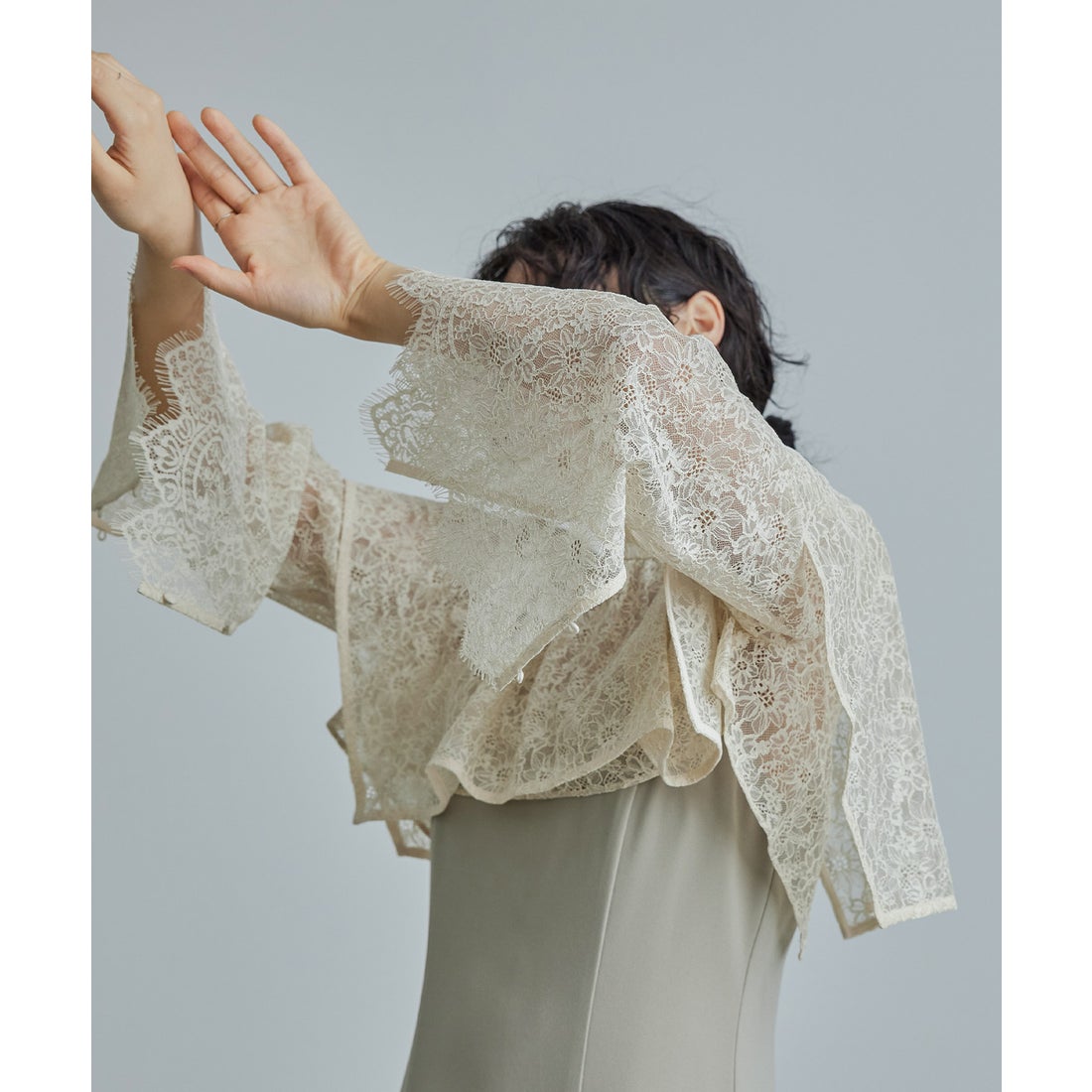 ニアナ niana レイヤードケープドレス ボレロ パーティードレス 結婚式