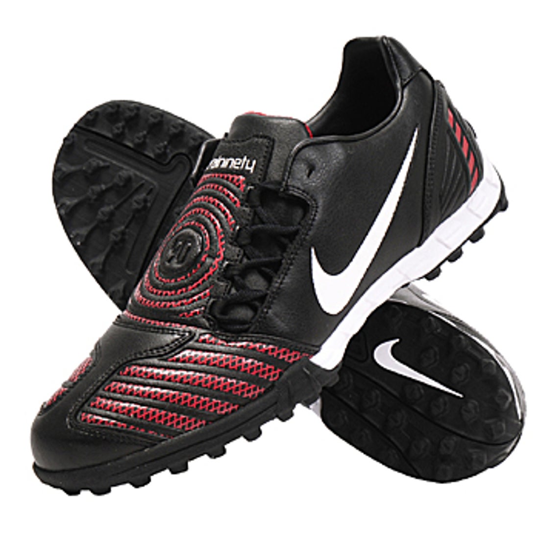 NIKE ナイキ トータル90 シュート Ⅱ TF(ブラック×ホワイト) 318881