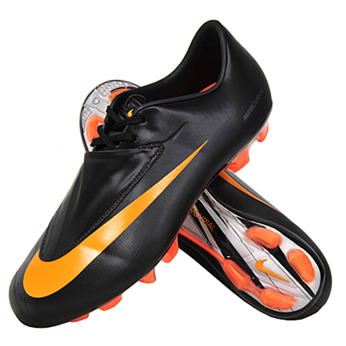 NIKE ナイキ マーキュリアル ヴェイパー VI HG-V(ブラック×オレンジ