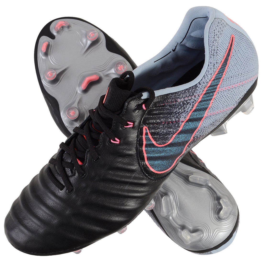 NIKE ナイキ ティエンポ レジェンド Ⅶ FG(ブラック×グレー） 897752