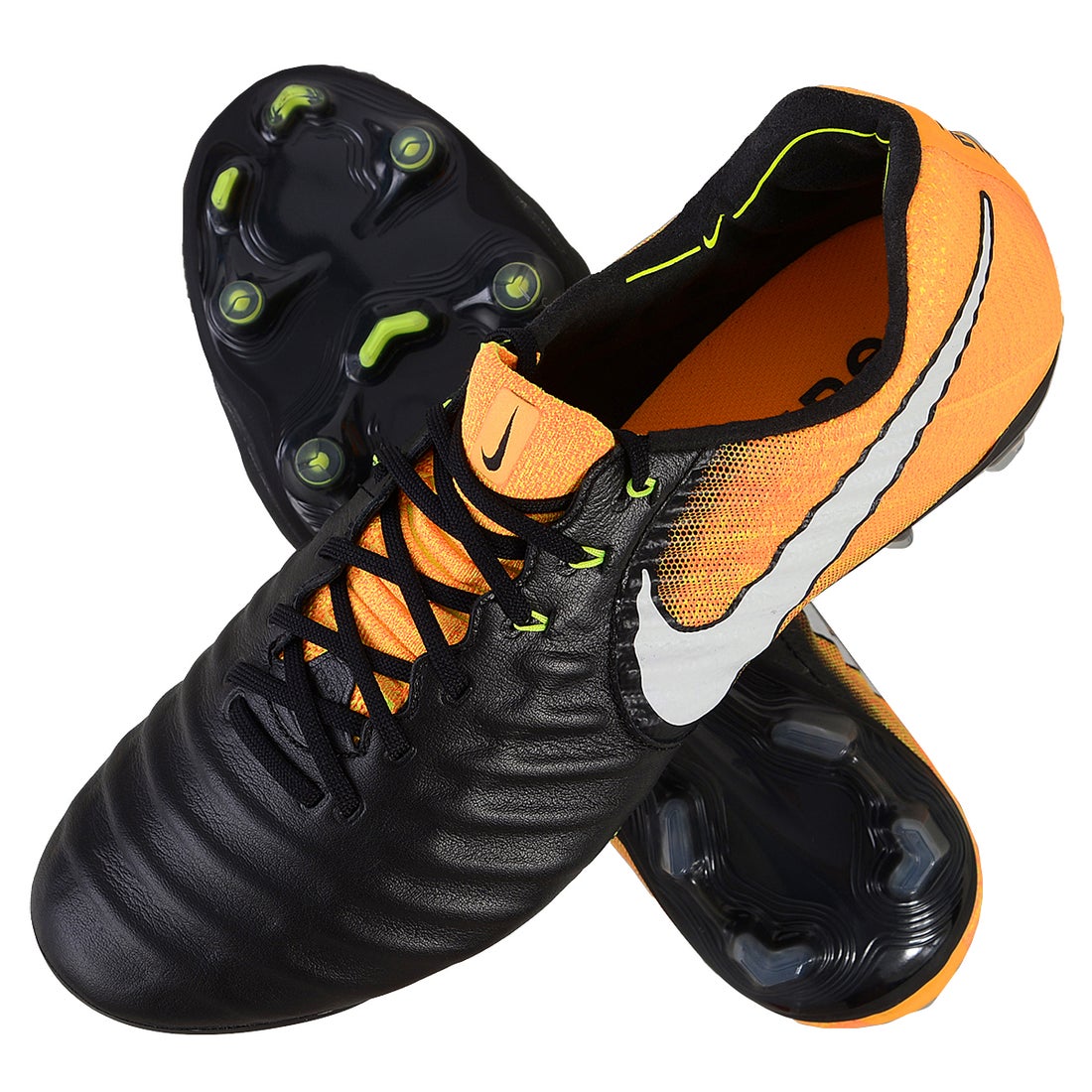 NIKE ナイキ ティエンポ レジェンド VII FG(ブラック×オレンジ) 897752