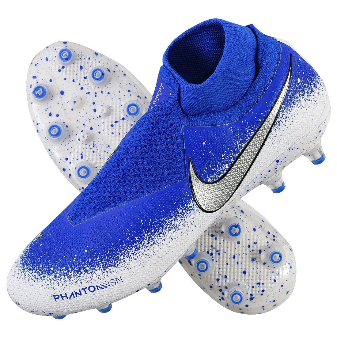 NIKE ナイキ ファントム ビジョン エリート DF AG-PRO(ホワイト×ブルー