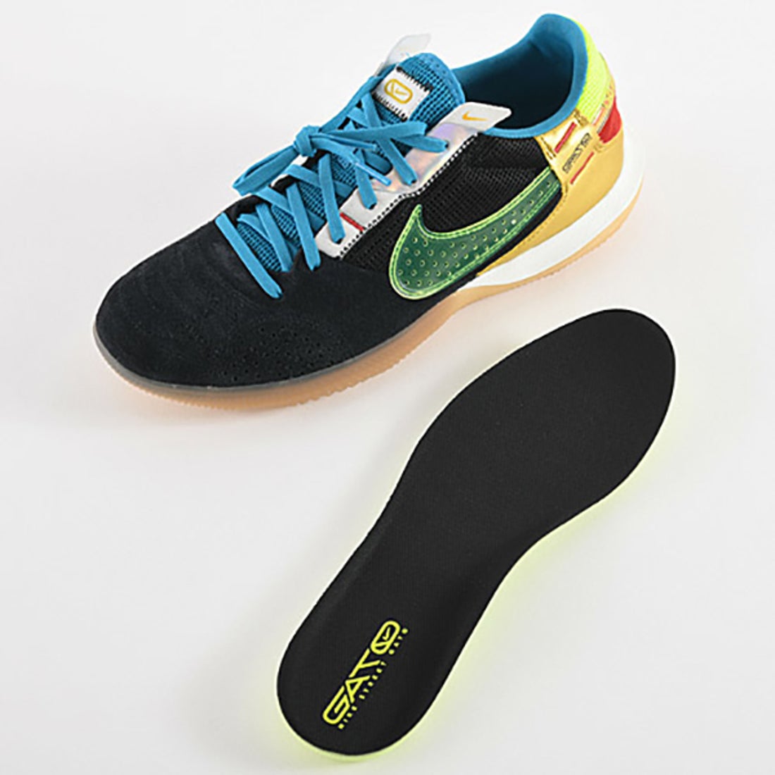 NIKE ナイキ ストリート ガト(ブラック×ブルー) DC8466 074 サッカー