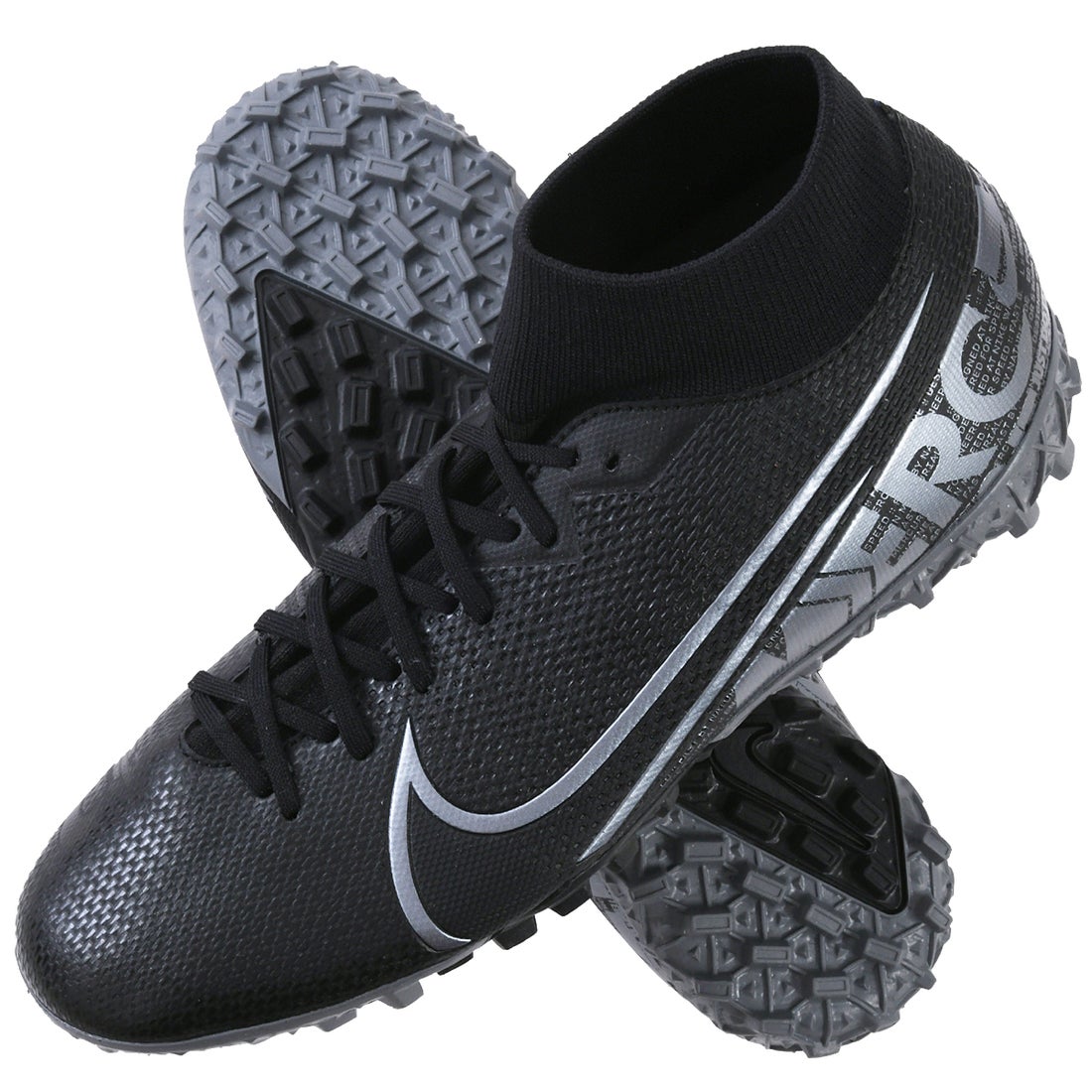 NIKE ナイキ スーパーフライ 7 アカデミー TF(ブラック×グレー) AT7978
