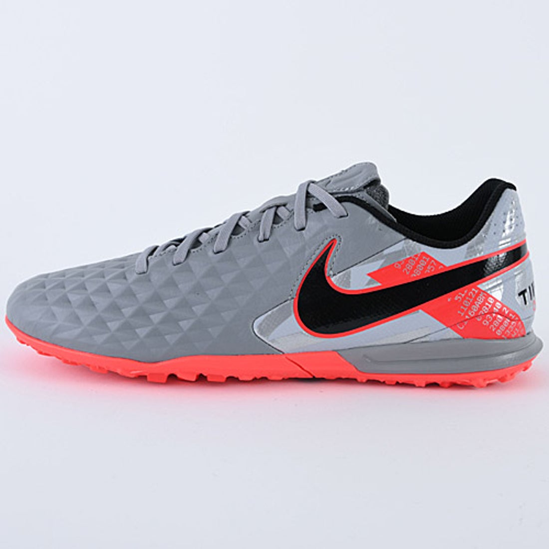 NIKE ナイキ レジェンド 8 アカデミー TF(グレー×レッド) AT6100 906