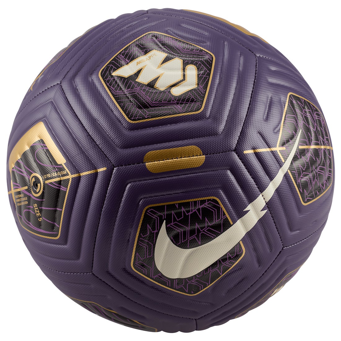 NIKE ナイキ アカデミー KM 5号球(パープル×ブラック) HJ7028 585(5号