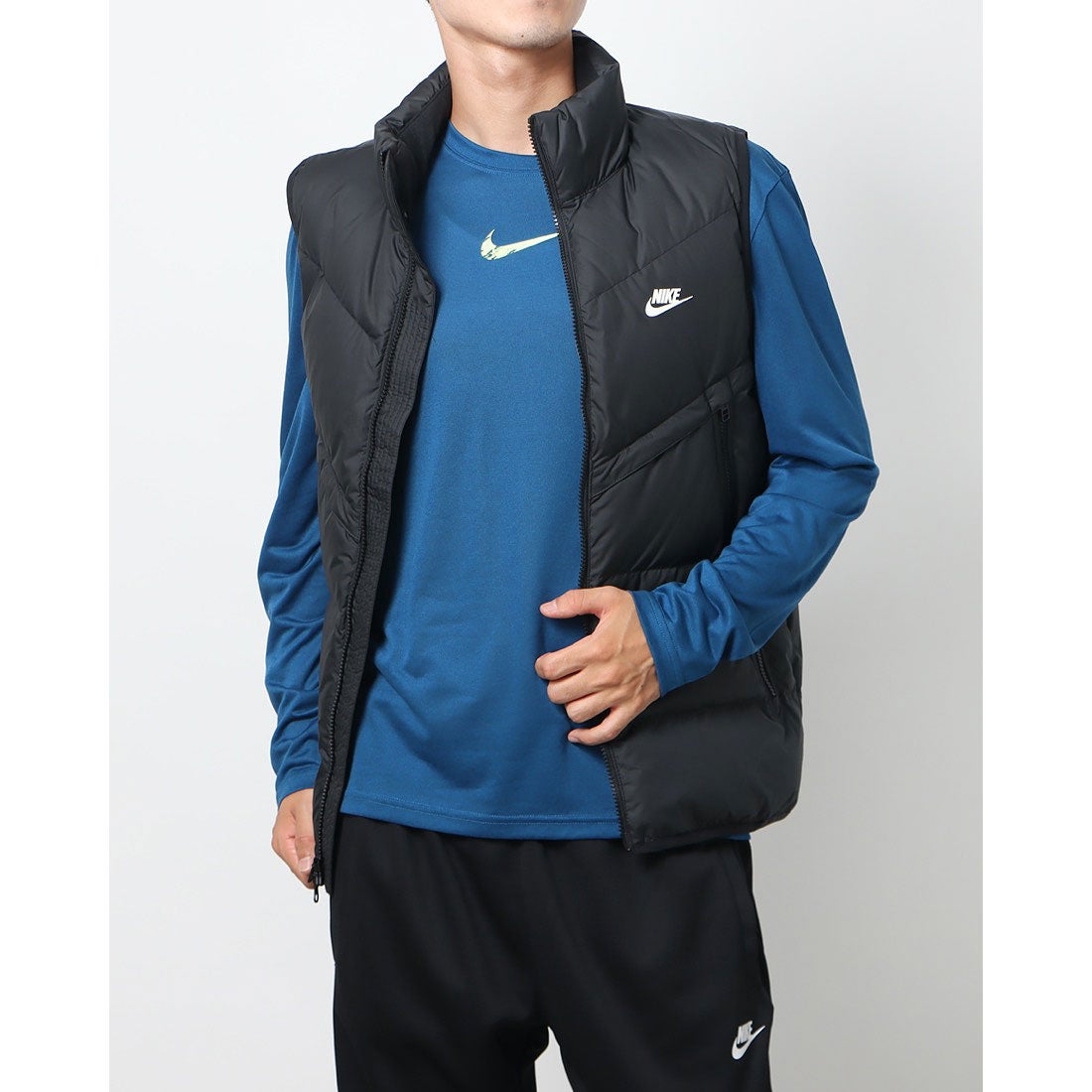 ナイキ NIKE メンズ ダウンベスト ナイキ NSW SF ウィンドランナー