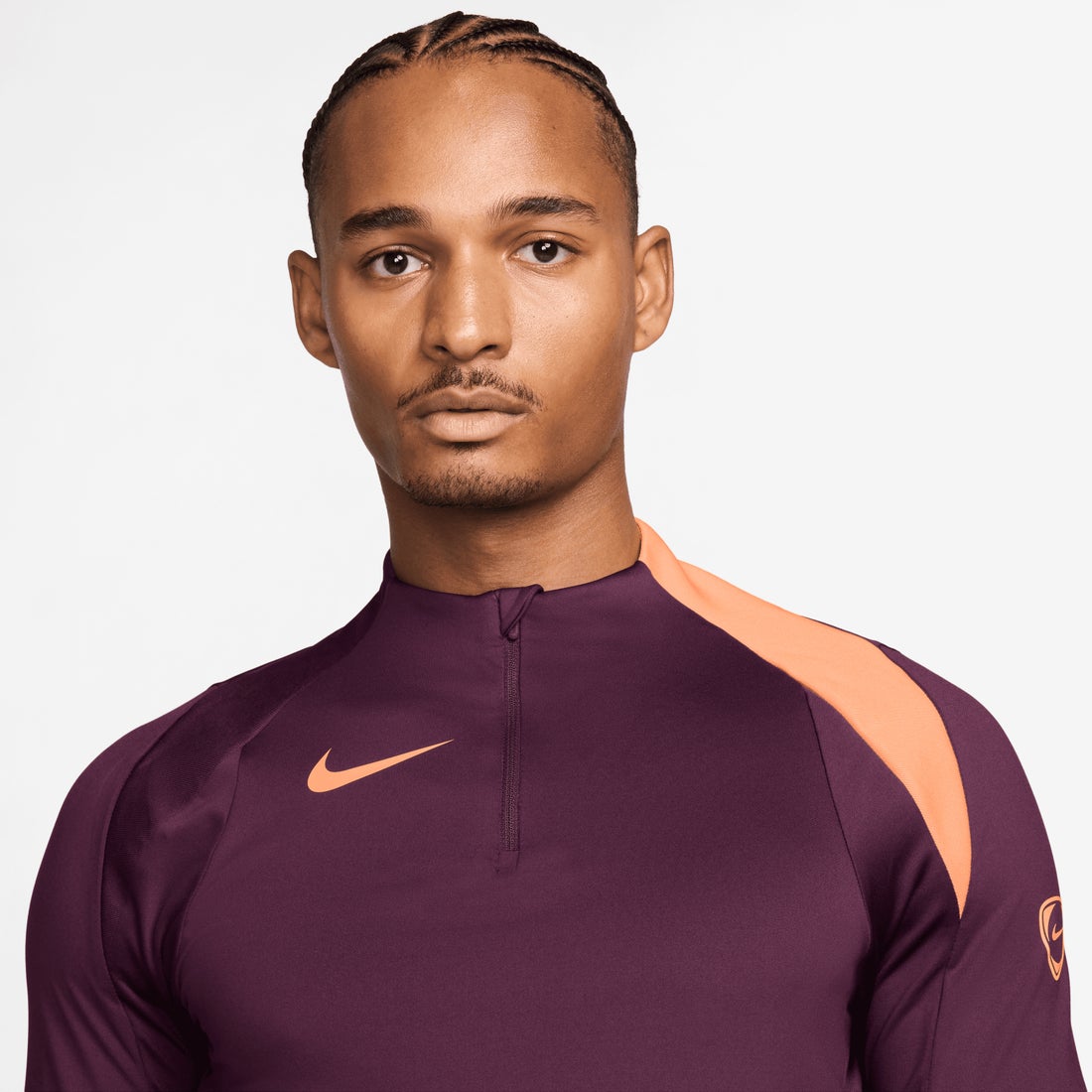 NIKE ナイキ Dri-FIT ストライク ドリルトップ T90(ボルドー) HV6403