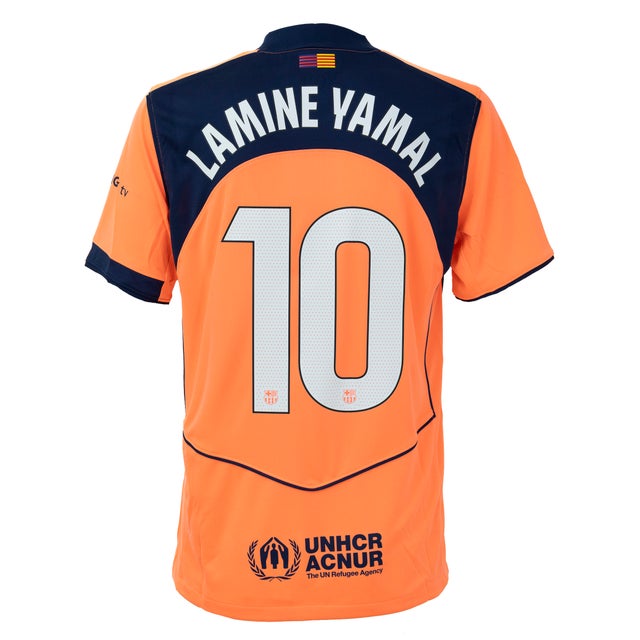 NIKE FCバルセロナ 25/26 ユニフォーム ホーム 半袖 レプリカ #10