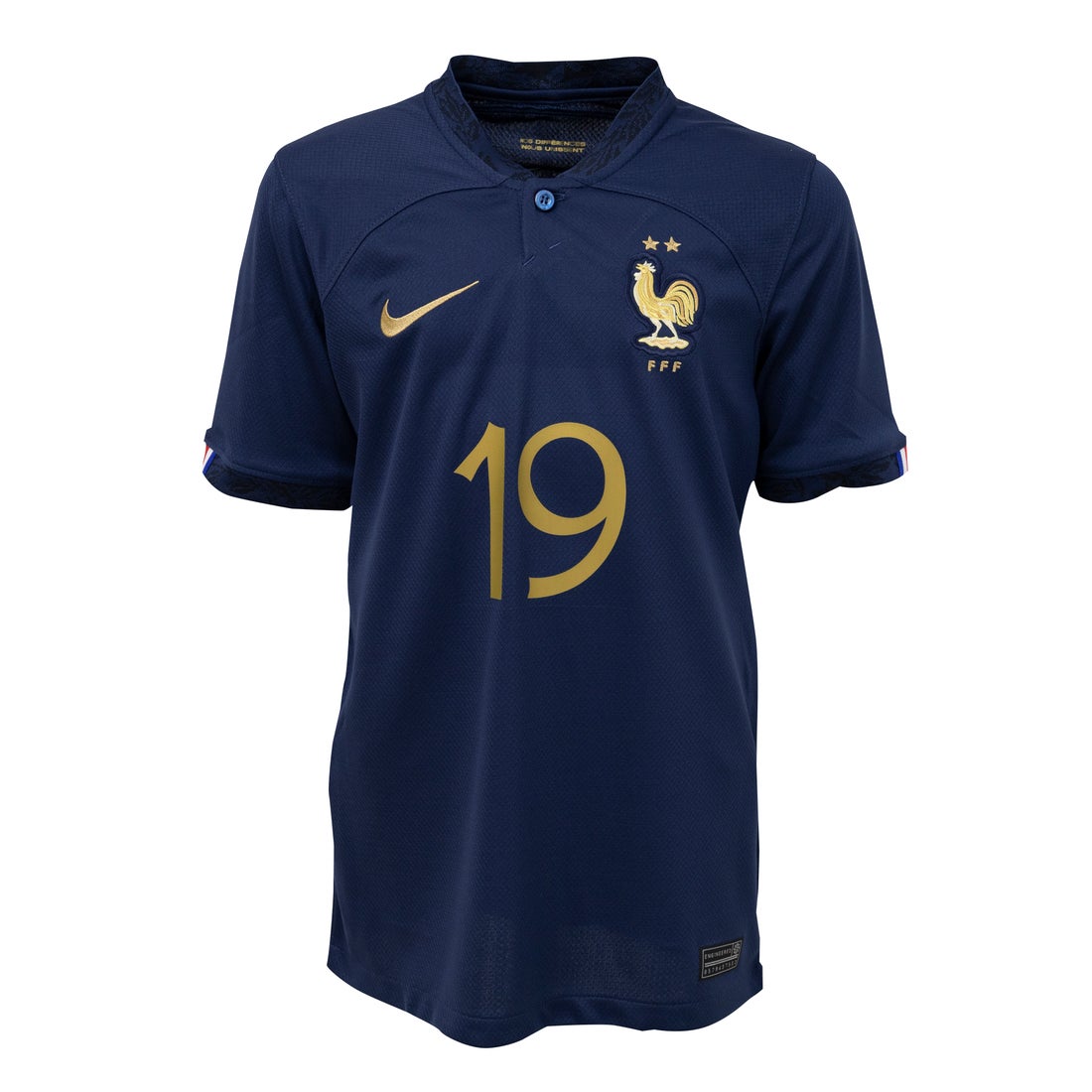 NIKE フランス代表 2022 ユニフォーム ホーム 半袖 レプリカ ジュニア