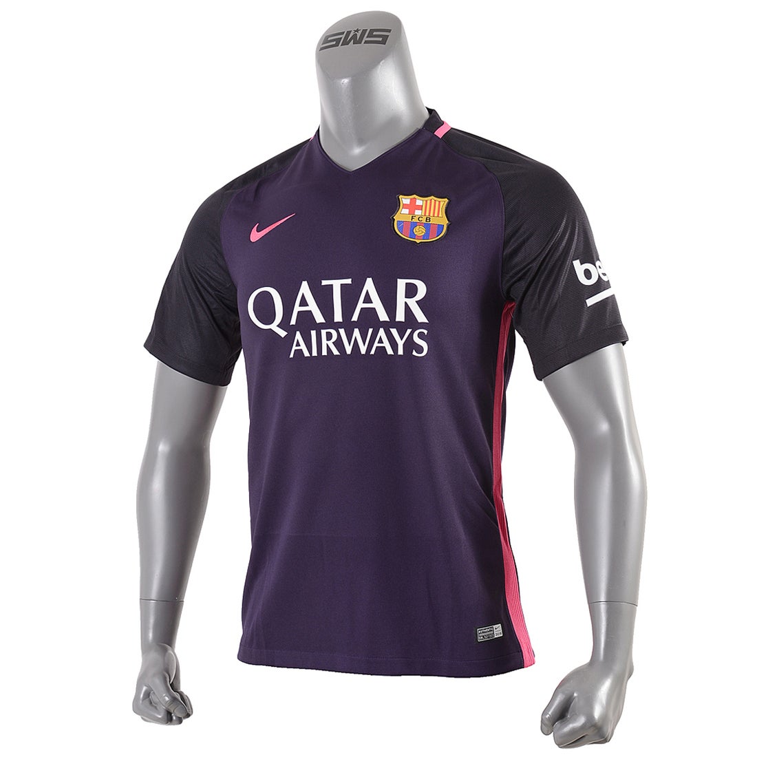 NIKE FCバルセロナ 16/17 ユニフォーム アウェイ 半袖 レプリカ【胸