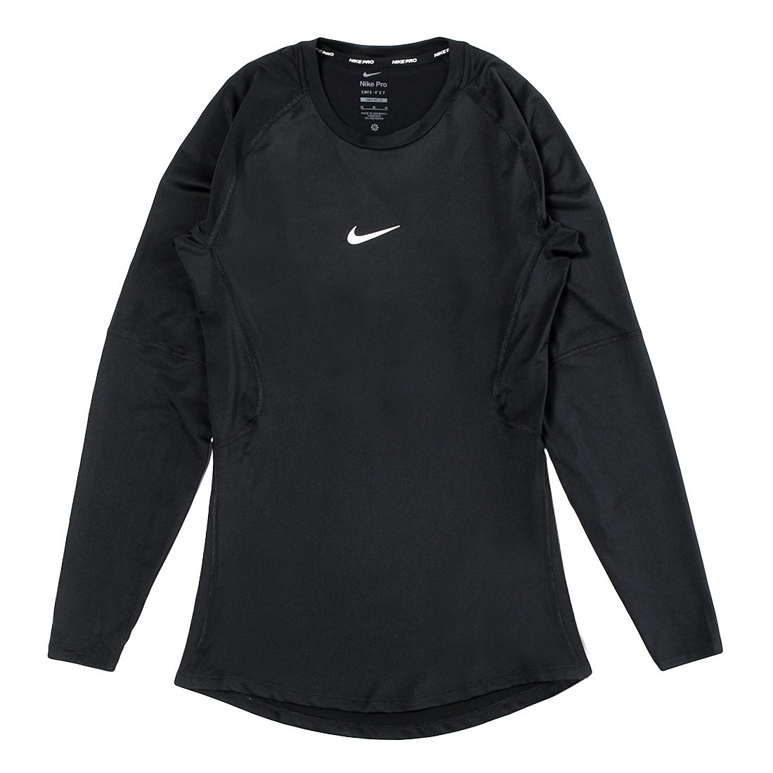 NIKE ナイキ PRO Dri-FIT タイト ロングスリーブ トップ(ブラック