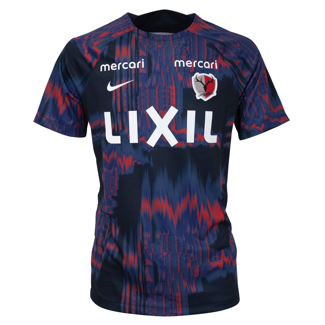 NIKE 鹿島アントラーズ 2024 プレマッチトップ 半袖(ネイビー) FN6872