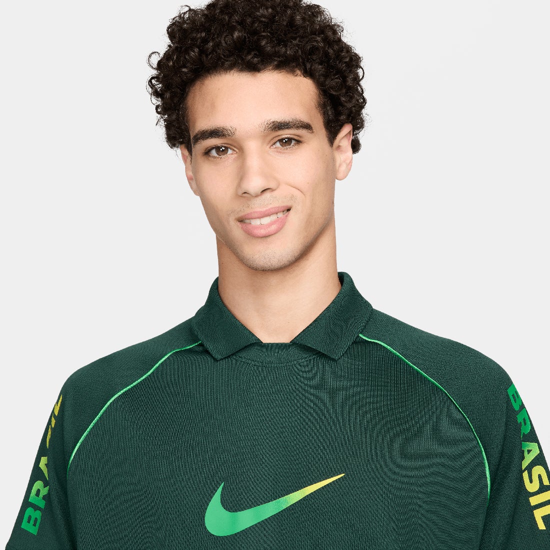NIKE ブラジル代表 2024 Dri-FIT FC WC ジャージ 半袖(グリーン