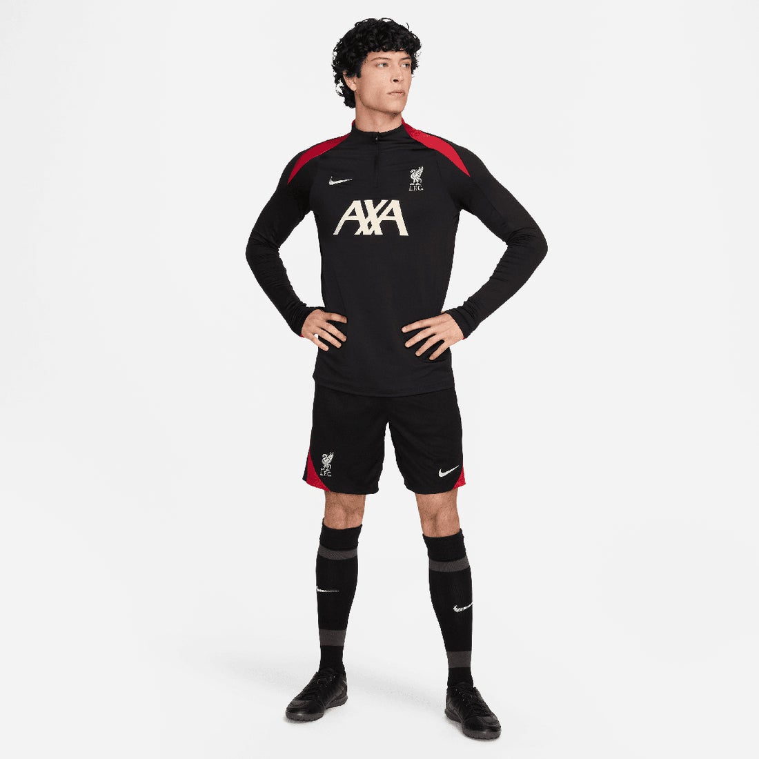 NIKE リバプール 24/25 Dri-FIT ストライク ドリルトップ(ブラック