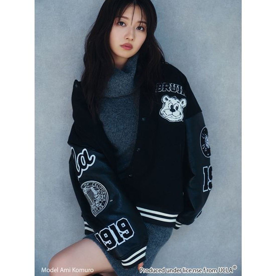 スナイデル SNIDEL 【UCLA×NUTMEG】コラボスタジャン （GRN