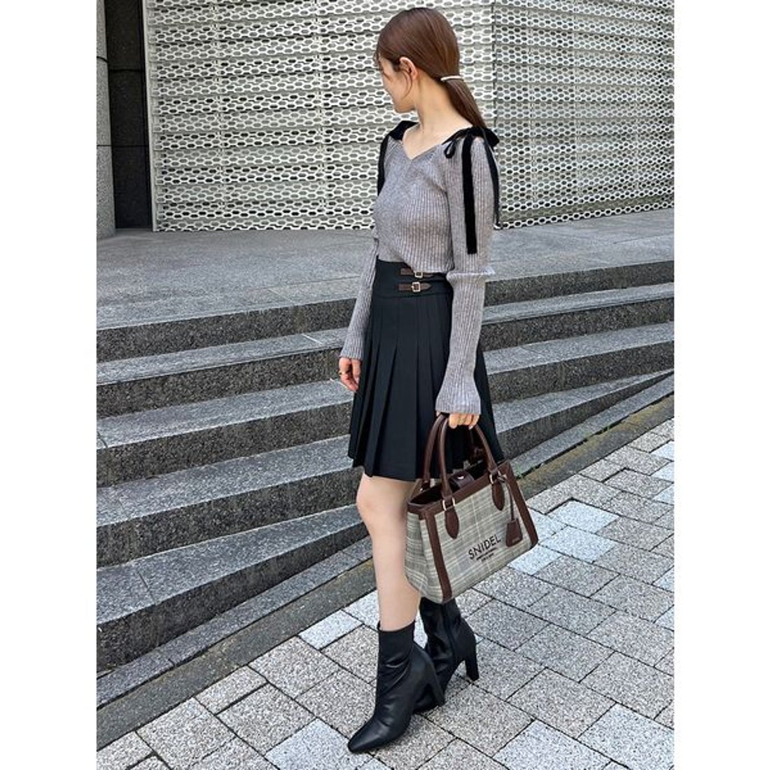 スナイデル SNIDEL プリーツスカショーパン （BEG） -ファッション通販