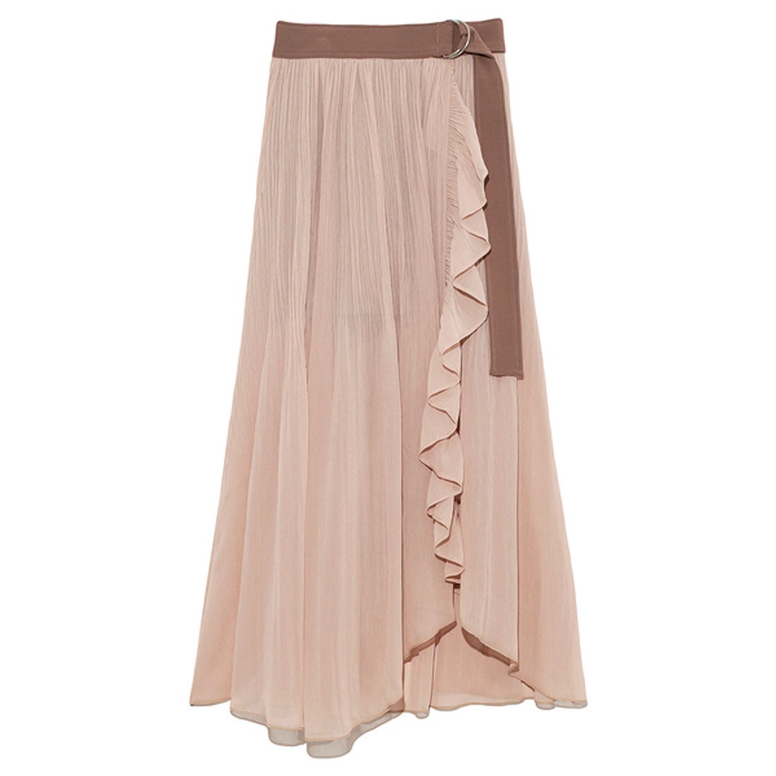 スナイデル SNIDEL プリーツラップスカショーパン （ピンクベージュ