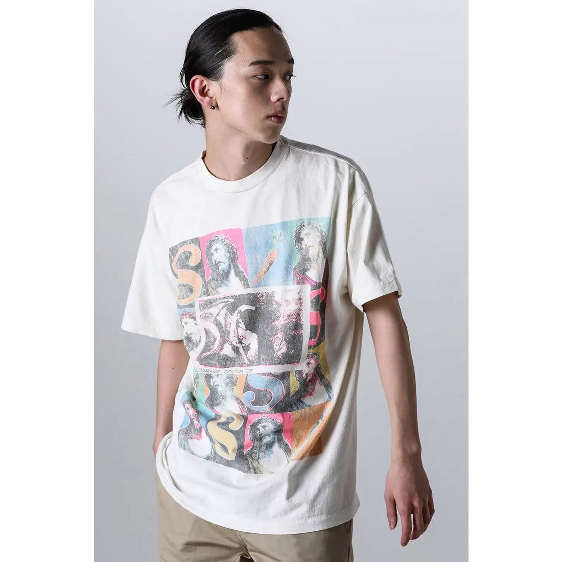 Sean Wotherspoon × SAINT Mxxxxxx VEGES Short sleeve T-shirt