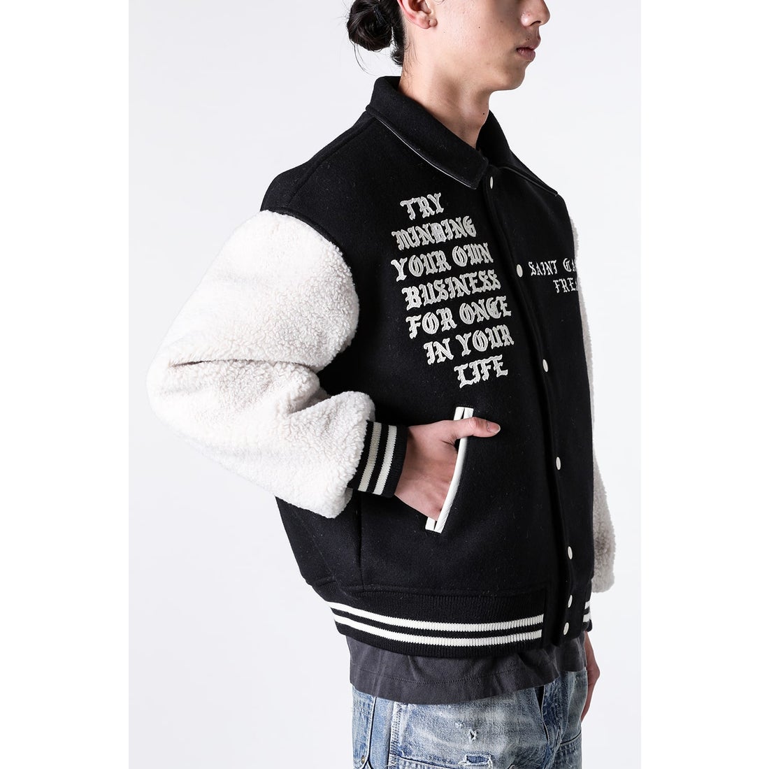 CACTUS PLANT FLEA MARKET x SAINT Mxxxxxx Varsity Jacket 通販 大阪