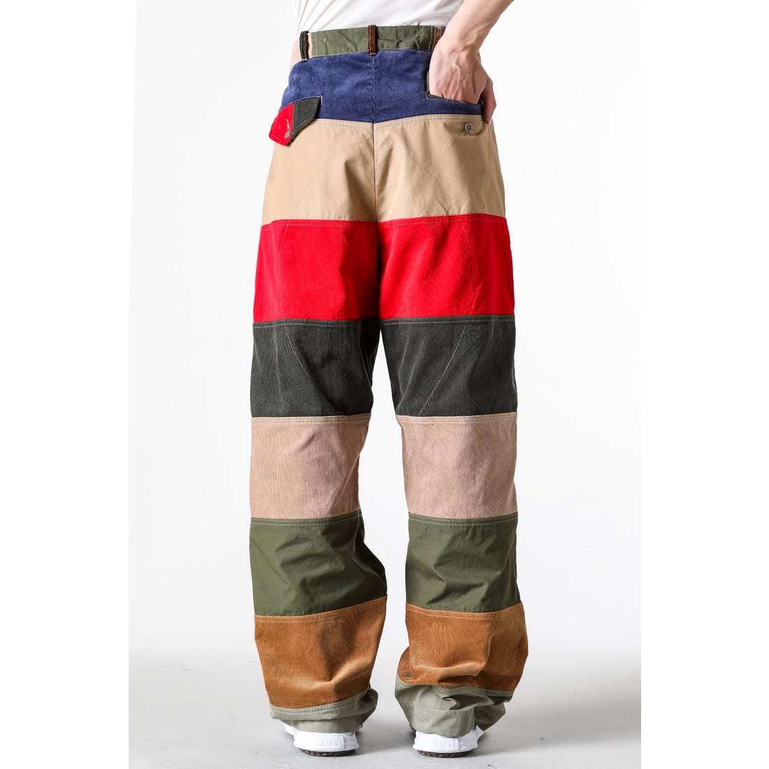 SAINT Mxxxxxx LASTMAN x SAINT Mxxxxxx Patchwork Pants （Multi