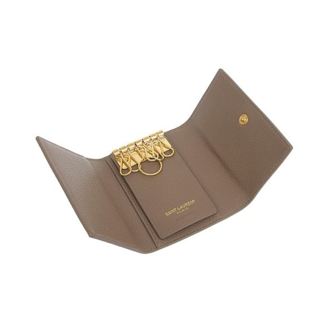 サンローラン SAINT LAURENT キーケース （ベージュ） -waja bazar