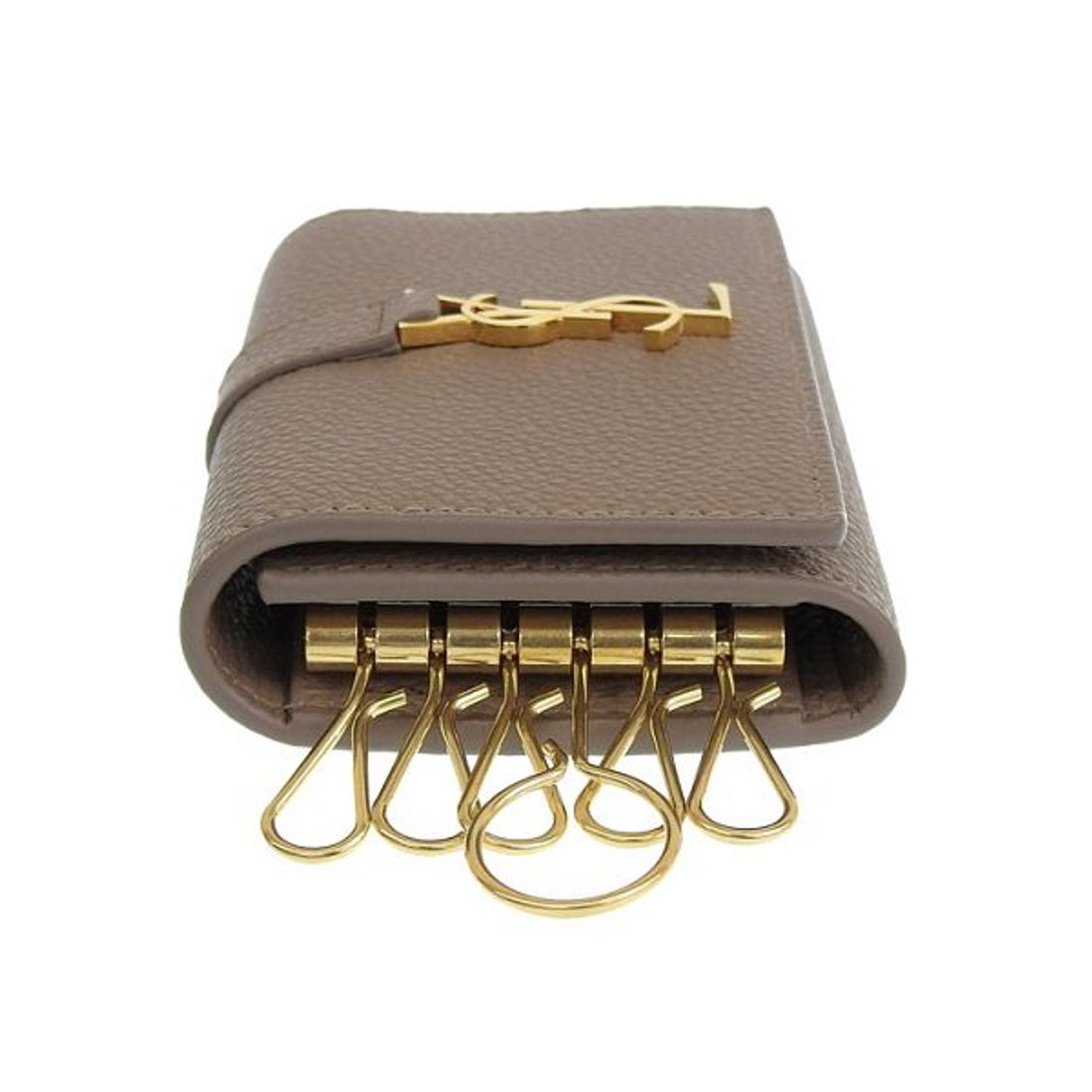 サンローラン SAINT LAURENT キーケース （ベージュ） -waja bazar