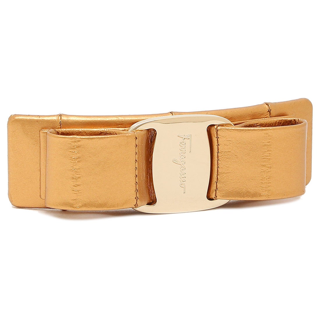 フェラガモのブラウンバングル フェラガモ♦︎バルグル ブラウン