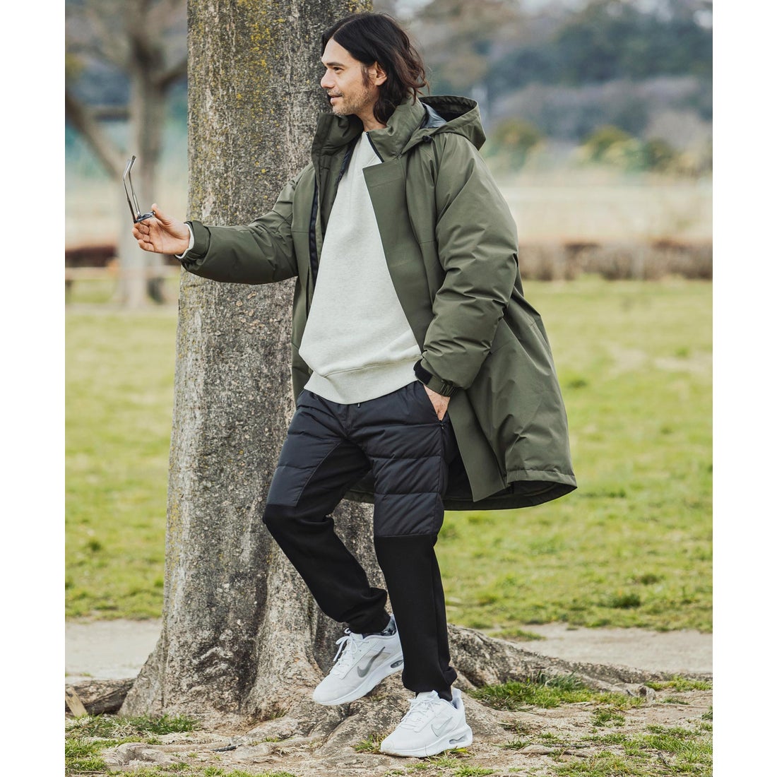 プラスフェニックス +phenix L-7 DOWN COAT ダウンコート ウィンド