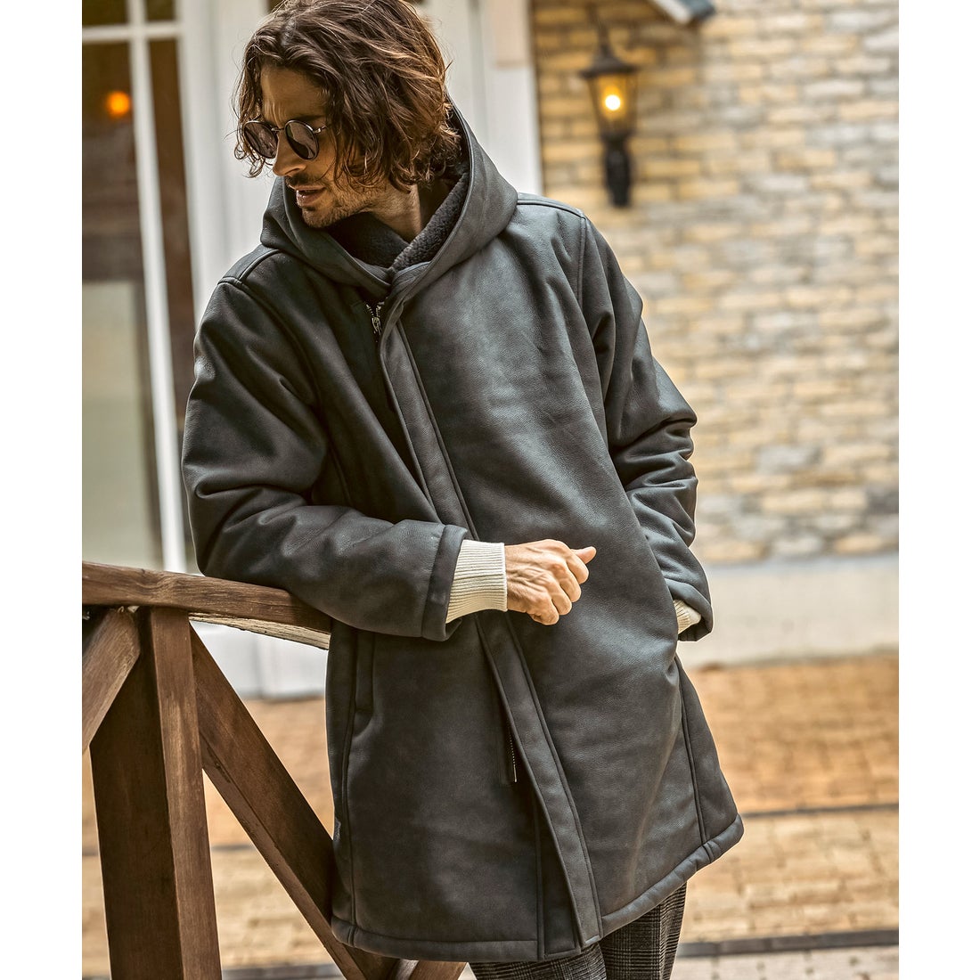 junhashimoto モッズコート ラップコート ミリタリージャケット jun