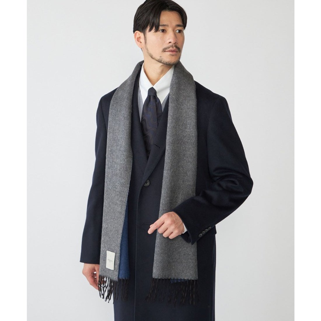 シップス SHIPS SHIPS: ウール/カシミヤ ロング チェスターコート