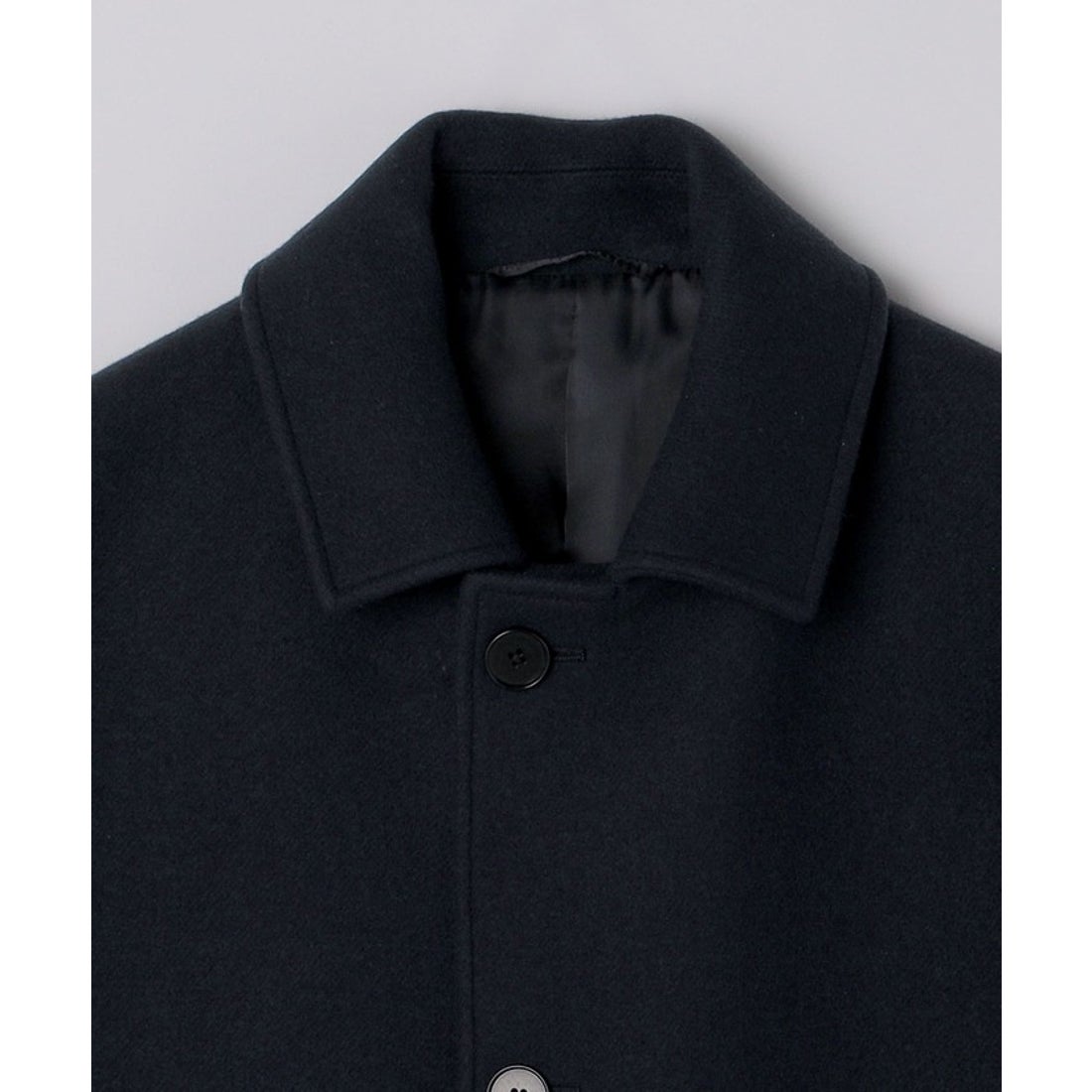 シップス SHIPS SHIPS: Super 140's MELTON CAR COAT （ダークグレー